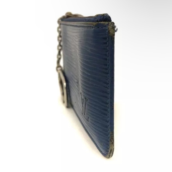Louis Vuitton Epi Pochette Cles Leather Wallet Coin Purse - blue - Picture 2 of 8